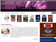 Tablet Screenshot of chickflix.net